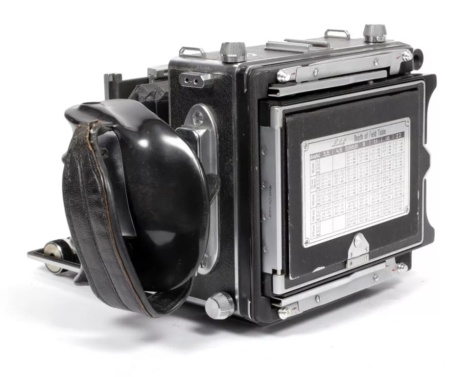 Linhof Technika III 4X5 camera w/ 150mm + 210mm Lenses + grip +